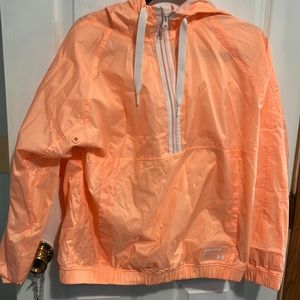 Under armor womens hooded rain/all weather quarter zip